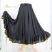  б/у prima boutique Prima btik фламенко костюм faruda юбка оттенок черного оттенок желтого чёрный желтый однотонная ткань bo Ran te оборка Dance вечеринка презентация...
