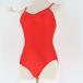  б/у Chacott коричневый раскладушка балет костюм Leotard сделано в Японии оттенок красного красный одноцветный урок тренировка надеты Dance бальные танцы внутренний балет для костюм Leotard Mres...