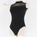 [ б/у ] балет костюм Leotard танцевальный костюм урок одежда женский чёрный урок тренировка надеты гонки .. чувство оттенок черного Dance L Leotard чёрный одноцветный простой...