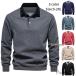 рубашка-поло мужской футболка с длинным рукавом casual осень новый продукт POLO Layered рубашка большой размер tops 