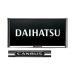 DAIHATSU Daihatsu оригинальный парусина рамка для номера металлизированный style 1 листов CANBUS( с логотипом )