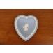  Wedgwood jasper булавка тарелка Heart tray бледный голубой WEDGWOOD Англия Vintage .67-1