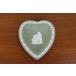  Wedgwood jasper шалфей зеленый Heart tray булавка тарелка plate WEDGWOOD Англия Vintage .67-4
