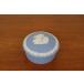  Wedgwood jasper бардачок раунд box бледный голубой WEDGWOOD Англия Vintage T66