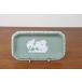  Wedgwood jasper шалфей зеленый tray прямоугольный булавка тарелка plate WEDGWOOD Англия Vintage T75-10