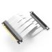 LINKUP - AVA PCIe 4.0 x16 ライザーケーブル - RTX 4000 RX 7900 XT対応 - 90度直角 ホワイ