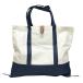  эко-сумка No.01 складной 2Way большая сумка бежевый темно-синий ликвидация запасов товар [pos]