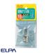ELPA  G-124H ʥĥ ü 10W E17 Ĺ50mm Хַ20mm 110V ꥢ Ĺ̿ ̿1500 G124HֶʬA