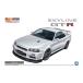 1|24pli краска модель Ниссан BNR34 Skyline GT-R V*spec II *00 белый [No.3-B] ( пластиковая модель )