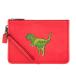  Coach *COACH* коричневый -ta- сумка rekisi- спорт красный клатч CF064 PJ6