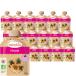 18 шт. комплект baby biobabybio иметь машина baby смузи 90g ( чернослив ) органический фрукты без добавок выход . ребенок стандарт применение еда после рождения 6 месяцев примерно ~