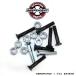  скейтборд скейтборд винт INDEPENDENT SCREW 8PCS/PACK 1 плюс BLK/SILVER винт 