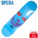  скейтборд Junior панель опера OPERA Face Blue DECK 7.5 скейтборд SKATEBOARD