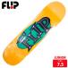  Junior скейтборд панель f "губа" FLIP LTD OVAL LOGO TEAL/YEL DECK SIZE 7.5 скейтборд SKATEBOARD 26SM
