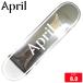  Ape liru скейтборд панель APIL OG LOGO FOIL DECK SIZE 8.0 скейтборд skateboard скейтборд 26SM