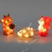 LED crystal узор животное f линзы рождественская иллюминация WG-24301