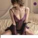  baby doll свободная домашняя одежда комплект лиловый фиолетовый sexy Ran Jerry sexy нижнее белье шифон naiti.. чувство slip неглиже маленький pra женский отметка использование 