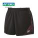  Yonex YONEXwi мужской вязаный шорты 25096 007 черный женский теннис бадминтон шорты брюки низ женщина bato Minton 
