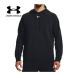  Under Armor UNDER ARMOUR соперник флис f-ti-1379757 001 черный / белый мужской Parker tops длинный рукав тянуть over спорт 