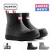  Hunter HUNTER Play молдинг teto ботинки UFS7105PVC BLACK черный мужской женский влагостойкая обувь резиновые сапоги сапоги короткие сапоги водонепроницаемый обувь 