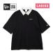  New Era Golf NEW ERA GOLF короткий рукав регби рубашка 14859862 BLK черный женский Golf одежда рубашка с коротким рукавом воротник tops свободно relax Silhouette 