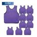 moru тонн molten игра лучший Junior 10 шт. комплект GB0112 KPNN флуоресценция фиолетовый Kids bib s номер футбол футзал соревнование тренировка сопутствующие товары ученик начальной школы движение . физическая подготовка ребенок 