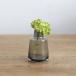 �yHOLMEGAARD�zFlora vase H12cm (short neck) smoke  �z�����K�[�h i-34885
