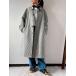 HUNIT H единица DENIM SOUTIEN COLLAR COAT Hickory Denim пальто с отложным воротником весеннее пальто 