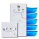 スパトリートメント CO2ジェリーG 5回分 A剤(顆粒)1.8g×5包 B剤(ジェル)30g×5個 炭酸パック パック 炭酸美容 保湿 キメ 潤い うるおい Spa treatment 正規品