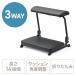3WAY�t�b�g���X�g �Ɍ��N�b�V���� 14�i�K�������� �p�x���� �I�b�g�}�� �f�X�N�p ���u���� �܂肽���� �u���b�N EZ1-FR038BK