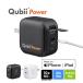 Qubii Power USB-C Хåå  ® PD45W iPhone/Android б microSD ɥ꡼ ̿¸ 10ǯݾ EZ4-ADRIP015