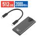  установленный снаружи SSD 512GB iPhone type-c PlayStation 5 маленький размер USB PS5 портативный EZ6-USSH512GB кошка pohs соответствует 