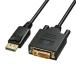 DisplayPort-DVI�ϊ��P�[�u�� DisplayPort�R�l�N�^ DVI�R�l�N�^ �t��HD DisplayPort Ver.1.2 2m KC-DPDVA20K �T�����T�v���C