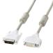 DVI удлинение кабель цифровой одиночный ссылка 2m белый KC-DVI-EN2K3 Sanwa Supply 