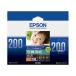KL200PSKR �ʐ^�p�� ���� L�� 200���� �G�v�\�������p�� EPSON �󒍔��� ������s��