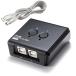 USB переключатель 2 шт. 2:1 ручной переключатель USB2.0 принтер установленный снаружи HDD беспроводная клавиатура мышь out-EZ4-SW020 outlet 