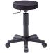  круг стул раунд стул ure tan leather черный уретан литейщик SNC-T134BKN Sanwa Supply 