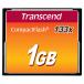 コンパクトフラッシュカード CF 1GB 133倍速 トランセンド製 Transcend TS1GCF133 ネコポス対応