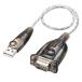 RS-232C�ϊ��P�[�u�� FTDI�`�b�v 0.3m USB A�I�X -D-sub9pin�I�X �R���o�[�^ �V���A���ʐM USB-CVRS9FT �T�����T�v���C