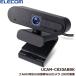 WEB камера Elecom UCAM-C820ABBK [Web камера /200 десять тысяч пикселей /Full HD/ встроенный Mike есть / черный ]