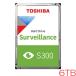 HDD Toshiba (HDD) S300A06-HDWT860UZSVA [6TB мониторинг камера предназначенный HDD S300 3.5",SATA 6G,5400 rpm,bafa256MB,SMR]