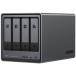 NAS UGREEN DXP4800 [NASync 4 Bay NAS 4 core Intel N100 8GB память 2.5GbEx2 M.2x2 HDMI мощность SD слот ]