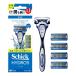 Schick Schic гидро 5 Basic combo упаковка держатель ( лезвие имеется + бритва 4ko входить )