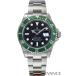 ロレックスサブマリーナデイト16610LVグリーンベゼルV番メンズROLEX (未使用品)