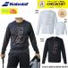 [ самый короткий отгрузка ] Babolat BABOLAT одежда одежда PLAY LONG SLEEVE SHIRT BUP6500 бадминтон * теннис 2026SS рубашка 
