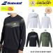 [ самый короткий отгрузка ] Babolat BABOLAT одежда одежда PLAY LONG SLEEVE SHIRT BUP6503 бадминтон * теннис 2026SS рубашка 