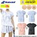 [ самый короткий отгрузка ] Babolat BABOLAT одежда одежда PLAY SHORT SLEEVE SHIRT LOOSE FIT BWG6321 бадминтон * теннис 2026SS рубашка 
