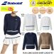 [ новый товар предварительный заказ ] Babolat BABOLAT одежда одежда PLAY LONG SLEEVE SHIRT LOOSE FIT BWP6526 бадминтон * теннис 2026SS рубашка 