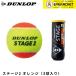 [LINE дополнение .5%OFF купон распространение средний ] Dunlop Dunlop спорт мяч 3 лампочка ввод STG2ORC3DOZ STG2ORC3DOZ бейсбол теннис 