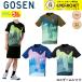 [ самый короткий отгрузка ] Gosen GOSEN одежда одежда Uni игра рубашка T2614 бадминтон * теннис * soft теннис 2026SS